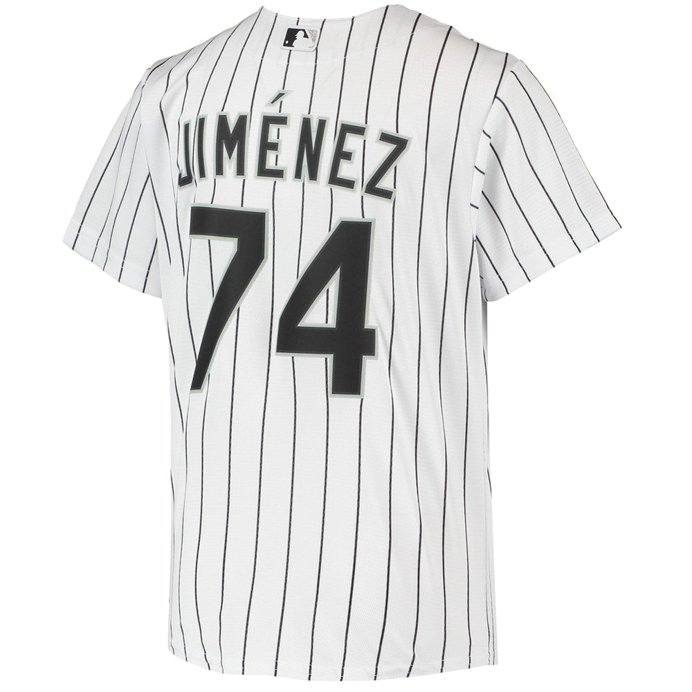 Youth Chicago White Sox Eloy Jimenez Home Player Jersey - White