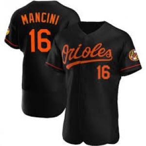 Mens Baltimore Orioles Trey Mancini Cool Base Replica Jersey Black