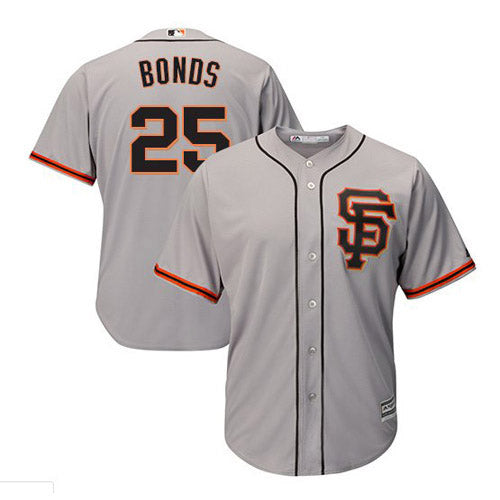 Youth San Francisco Giants Barry Bonds Replica Road Jersey - Gray