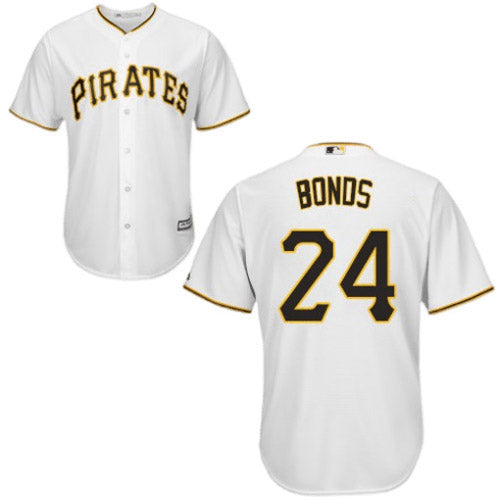 Men's Pittsburgh Pirates Barry Bonds Replica Home Jersey - White