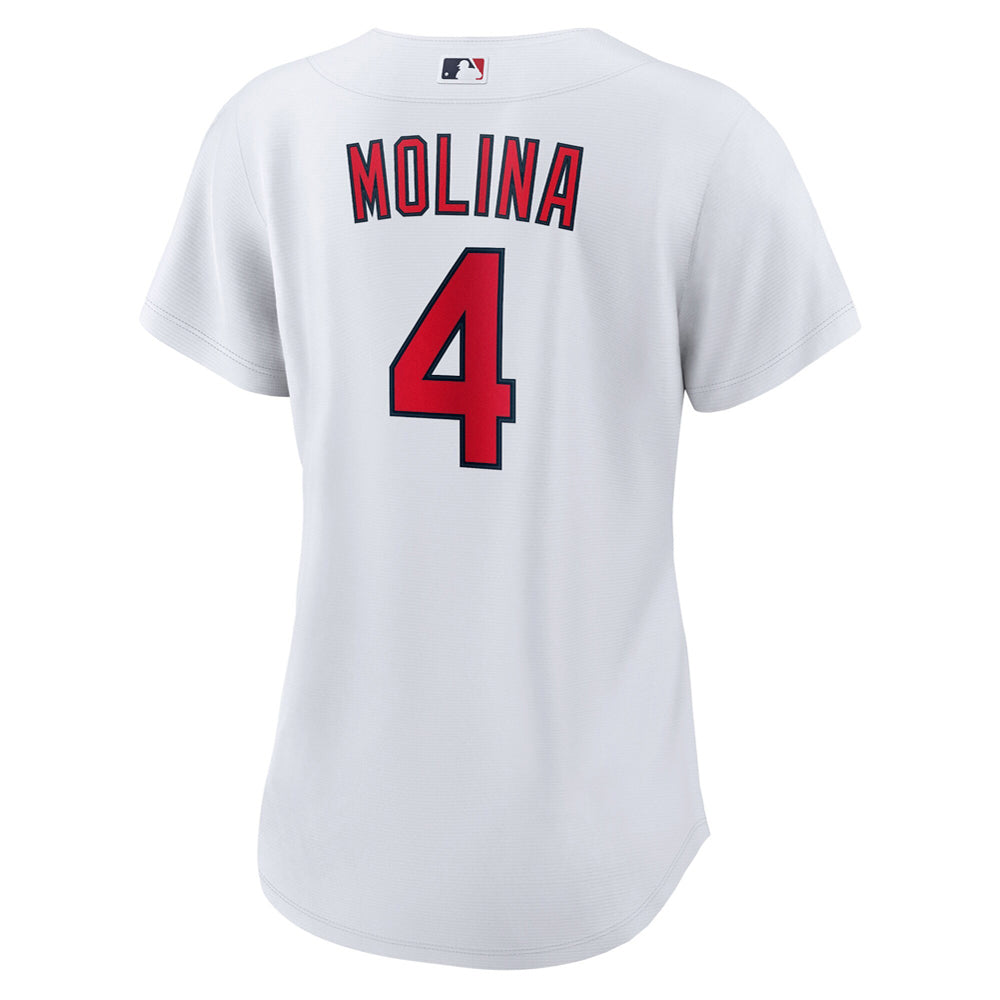 Women's St. Louis Cardinals Yadier Molina Home Player Jersey - White