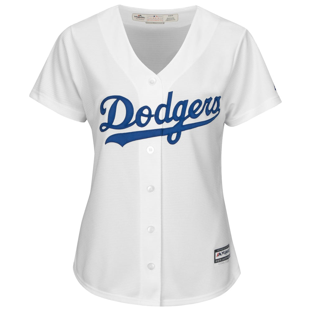 Women's Los Angeles Dodgers Julio Urias Cool Base Replica Home Jersey - White